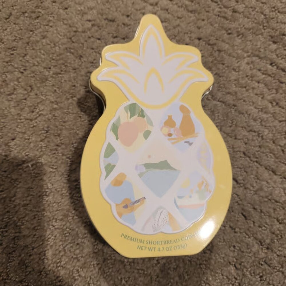 Honolulu Cookie Company Premium Cookie Tin